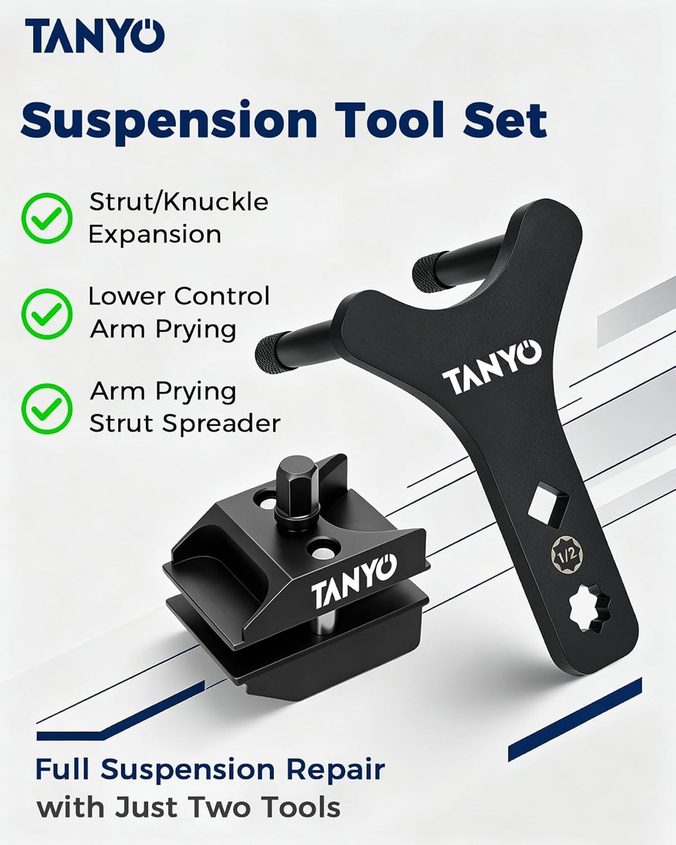 TANYO Strut Spreader and Control Arm Pry Tool Set