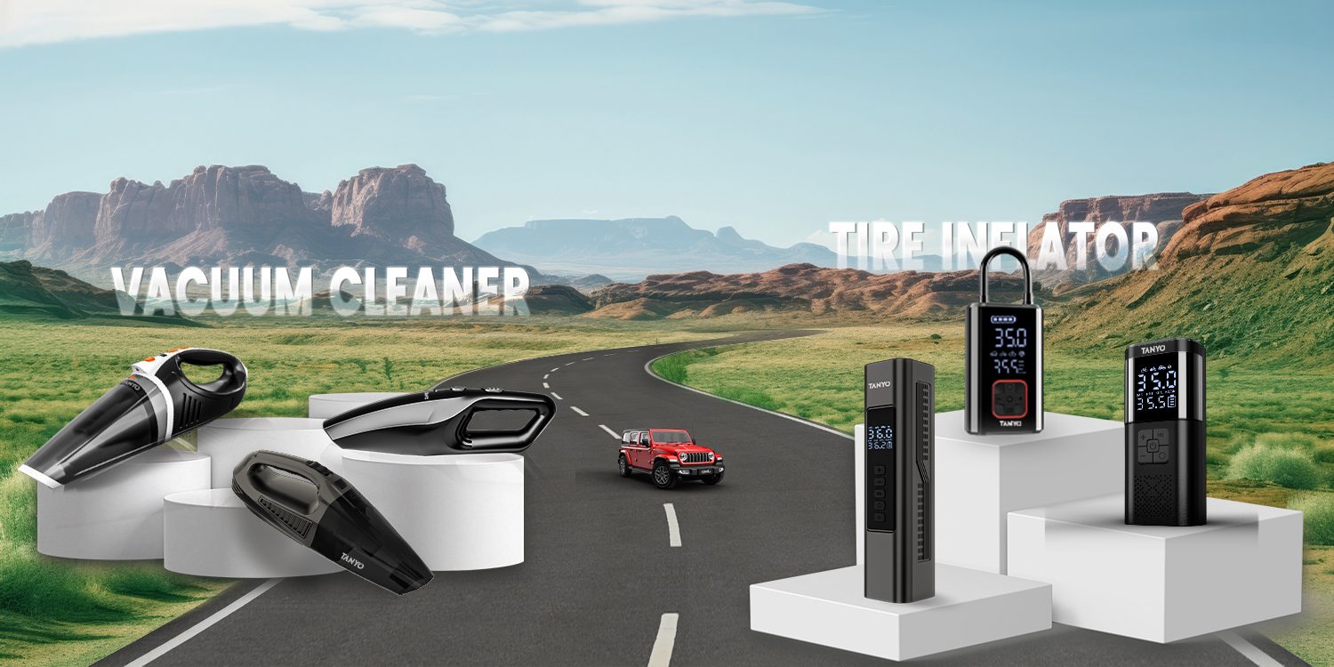 TANYO portable tire inflator